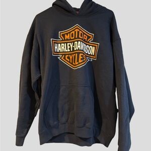 Harley-Davidson Black Sweater Iconic Logo